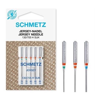 Jerseynål Ball Point Sorterade 70-90