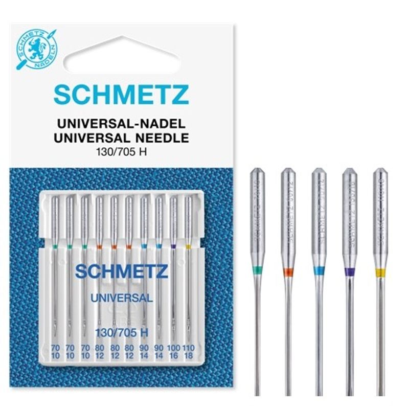 Universalnål 70-110 sorterat i 10-pack