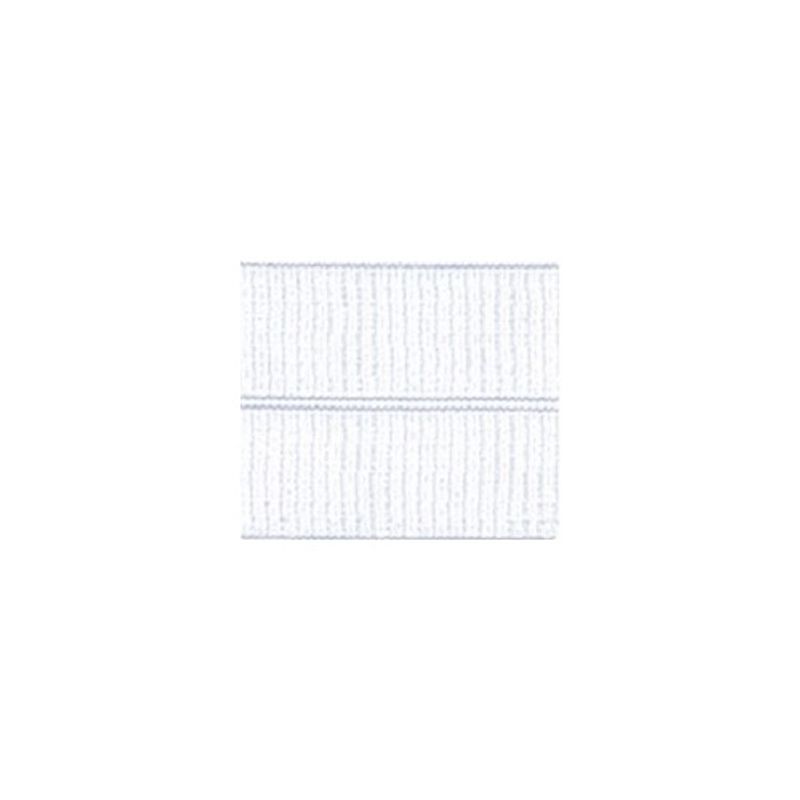 Elastisk vikresår 20mm Mönstrad Vit