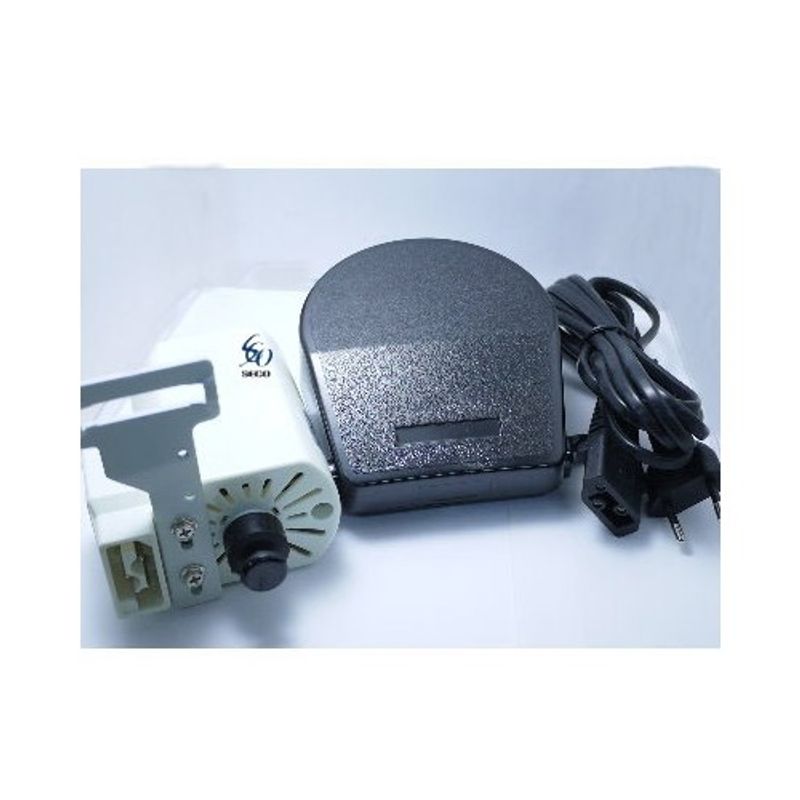Motor, pedal och motor rem. 90W 0,45 A, 6000 min