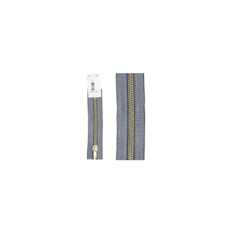Blixtlås Jeans 18 cm Blå