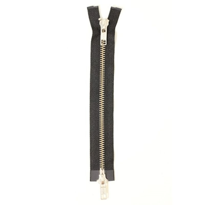 Blixtlås 6 mm Silver 60 cm DB-2V