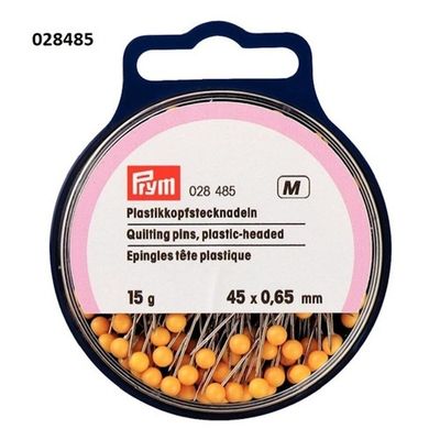 Knappnålar med huvud av plast 0.60  x  32 mm 15 g