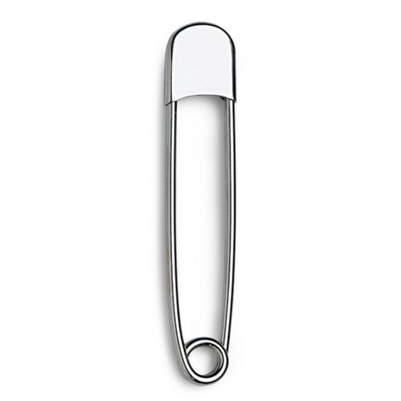 Säkerhetsnål för Nätpåse, Mässing, 107 x 3 mm