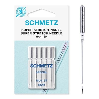 Nål Super Stretch HAx1 SP, 15x1 65-9 5-pack