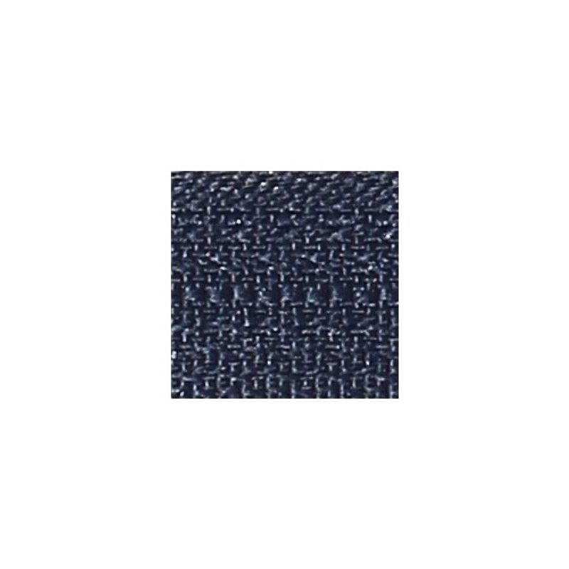 Blixtlås, 15 cm Jeans Metall Mörkblå