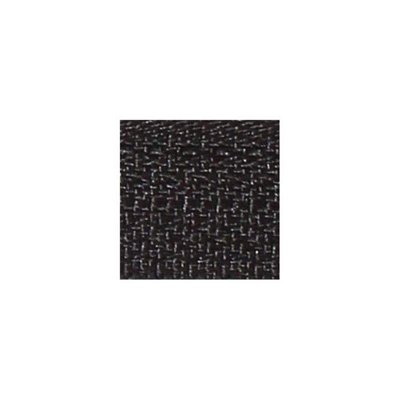 Dolt blixtlås 30 cm ej delbar 4 mm Mörkbrun YKK