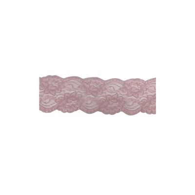 Elastisk Spets 95 mm Old Lilac