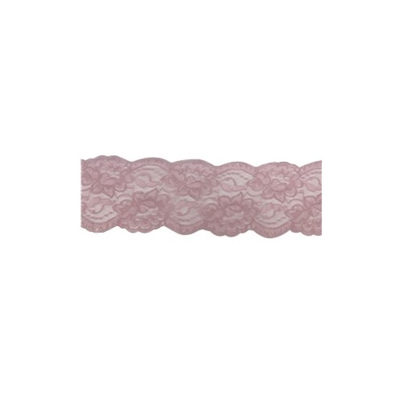 Elastisk Spets 95 mm Old Lilac