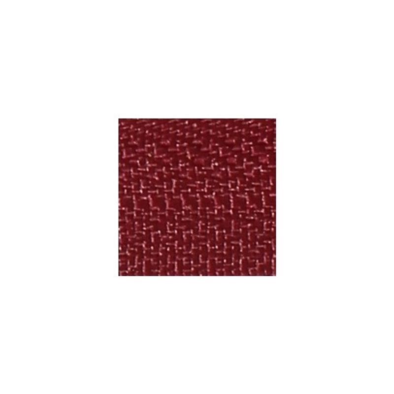 Dolt blixtlås 30 cm ej delbar 4 mm merlot YKK