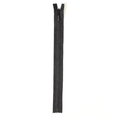 Dolt blixtlås 30 cm ej delbar 4 mm Petrolgrön YKK
