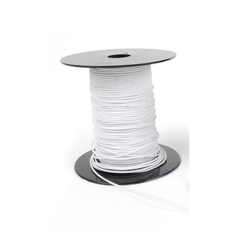 Rundresår 1,5 mm Vit