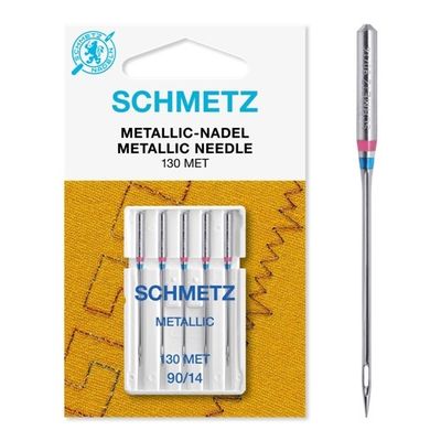 Schmetz metallicnål 130MET 90-14 5-pack