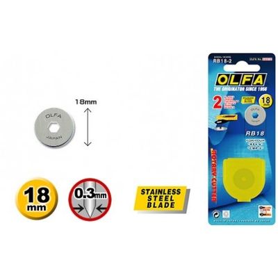 OLFA Knivblad 28MM 2-pack