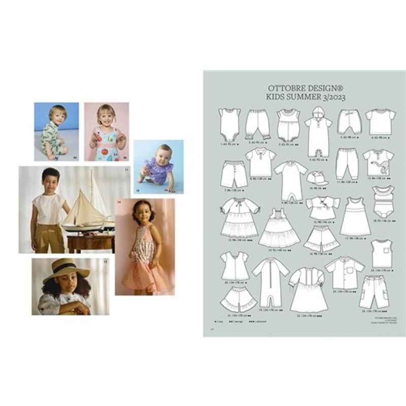 Ottobre Kids Fashion Summer 3-2023