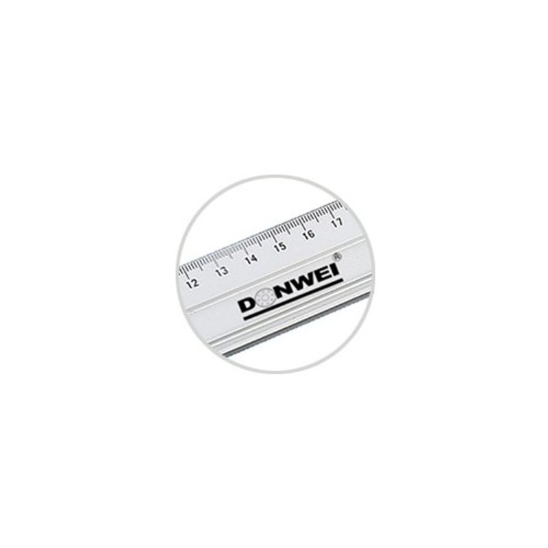 Aluminium linjal 60 cm, bredd 35 mm