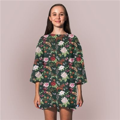 Dalahäst blomma Grön