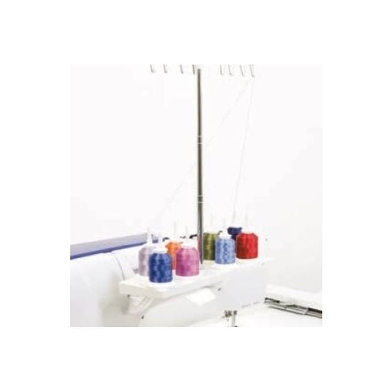 EIGHT THREAD SPOOL RACK HOLDER
