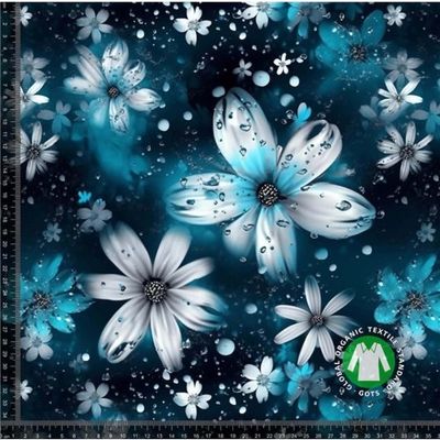 Blommor Sparkle Blue