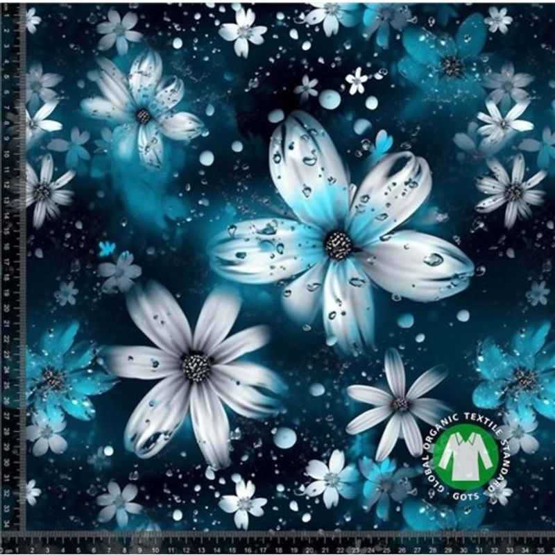 Blommor Sparkle Blue