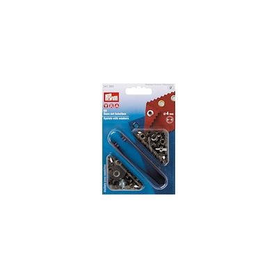 Öljetter 4 mm Antik Mässing