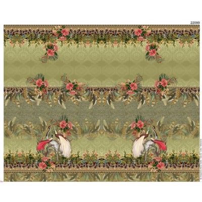 Panel Kimono Trana Med Vänner 120cmx150cm