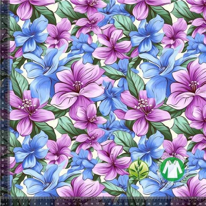 Blå - Lila Blomster