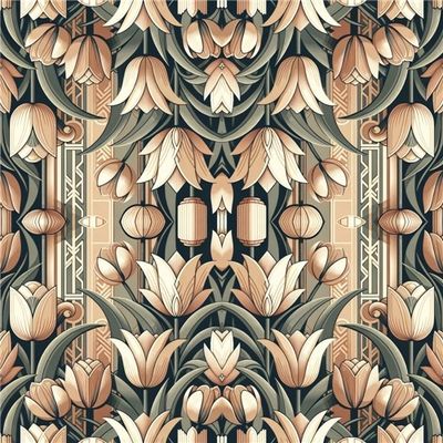Tulips Beige