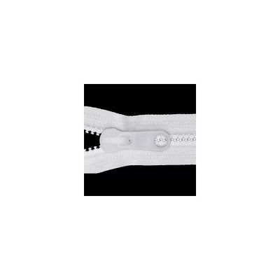 Blixtlåsmetervara Kapell 8 mm Vit