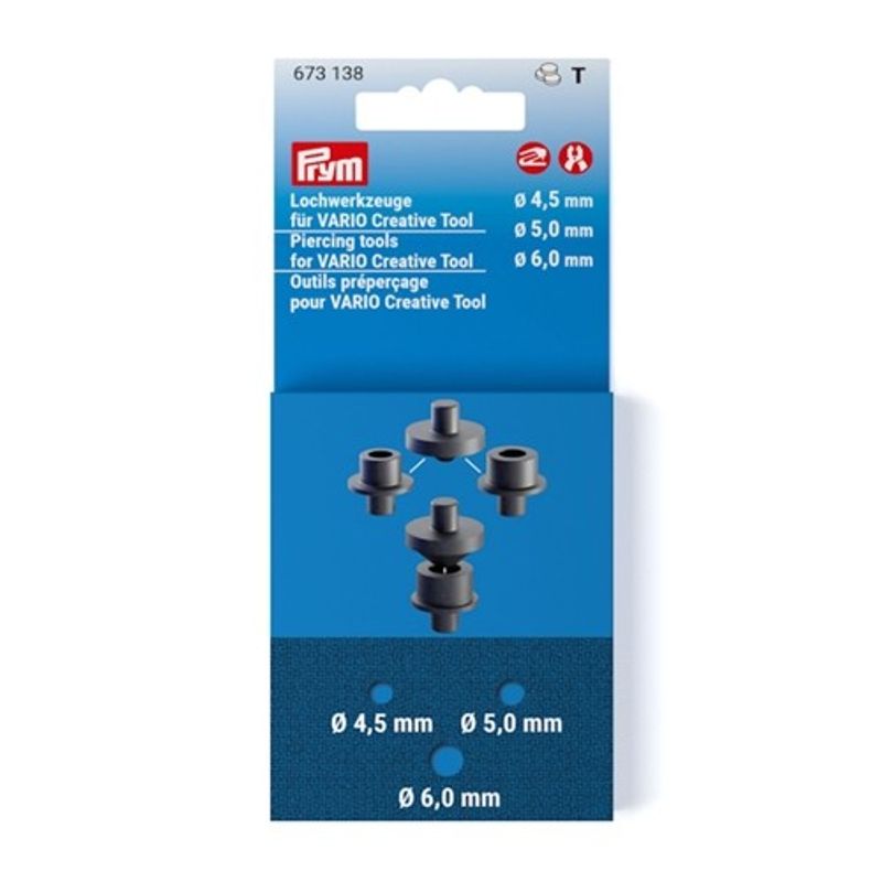 Håltagningsverktyg 4,5/5,0/6,0 mm