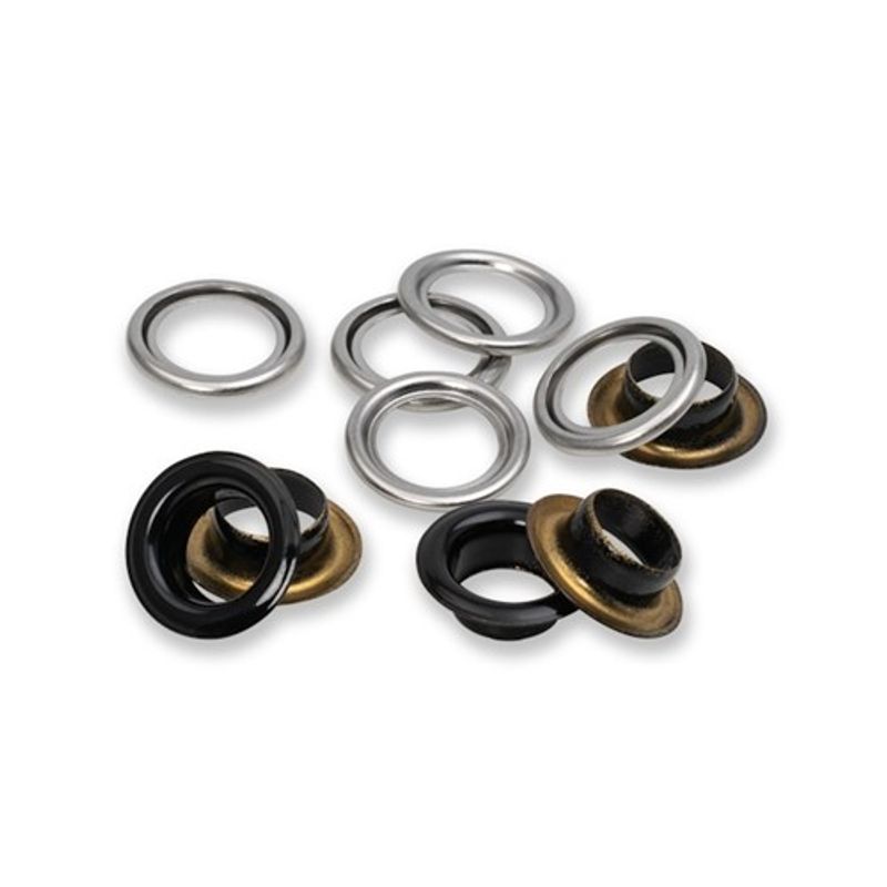 Öljetter till Vario Creative Tool 11 mm 20 st Gul