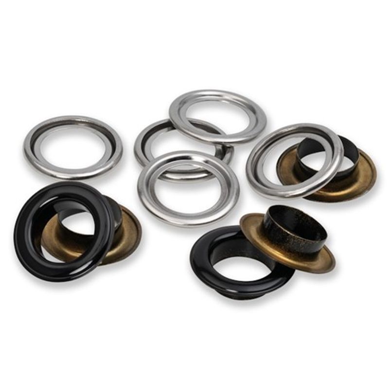 Öljetter till Vario Creative Tool 11 mm 20 st Gul