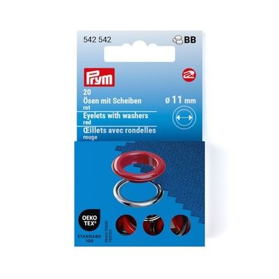 Öljetter till Vario Creative Tool 11 mm 20 st Rosa
