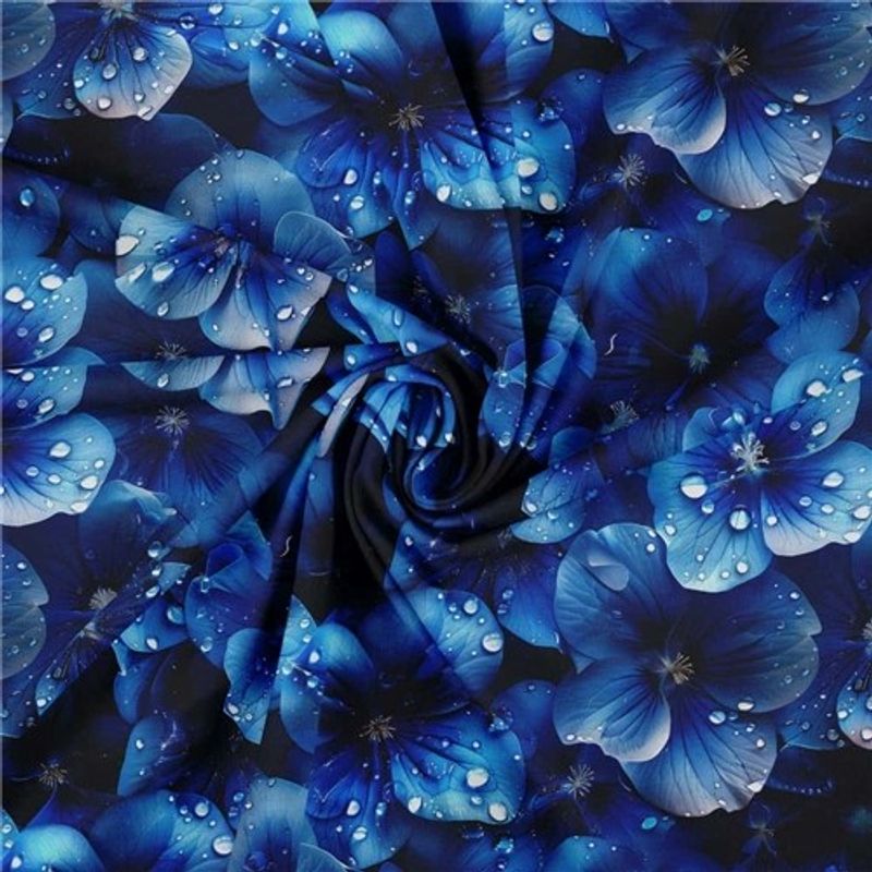 Färska Blå Blommor