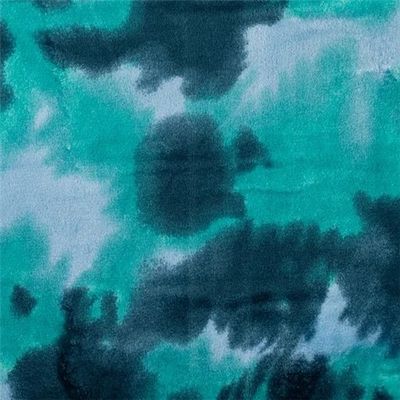 Cuddle Fleece Print Tie Dye Emerald