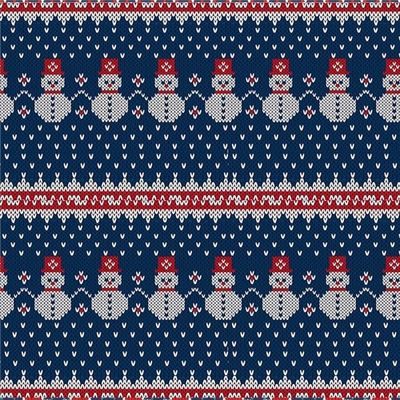 Snowmen knitted