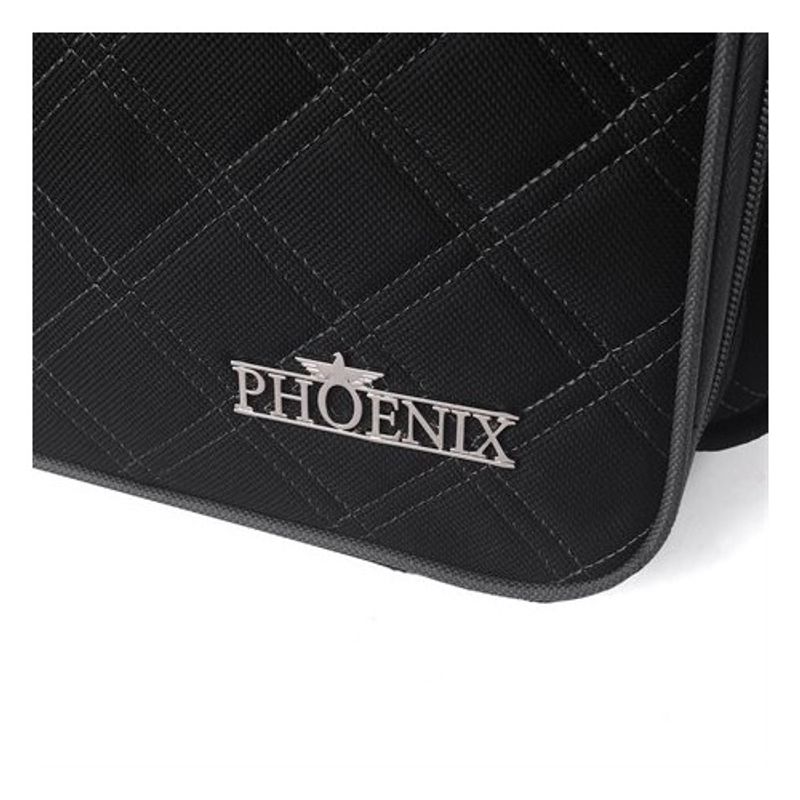 Phönix Overlocksväska Svart Quild Design (L38xH35xD34 cm)