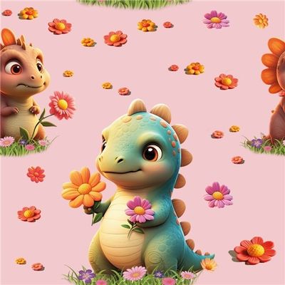 Dino blossom rosa