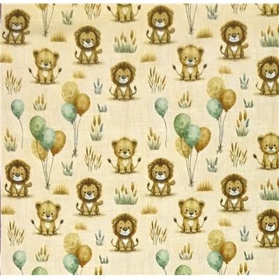 Safari Friends With Balloons