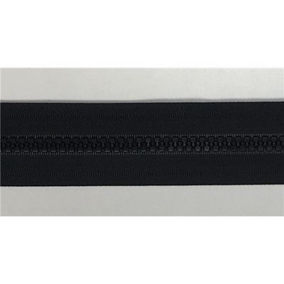 Blixtlåsmetervara Kapell 10 mm Svart