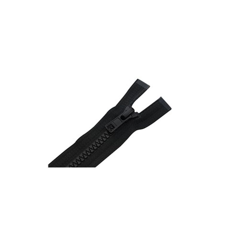 Blixtlås 90 cm delbar 8 mm Svart YKK