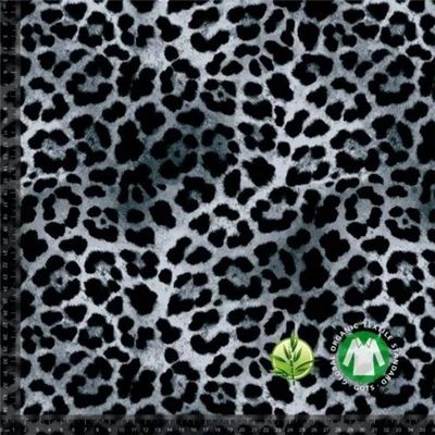 Leopard - Grå Digitaltryckt bambu