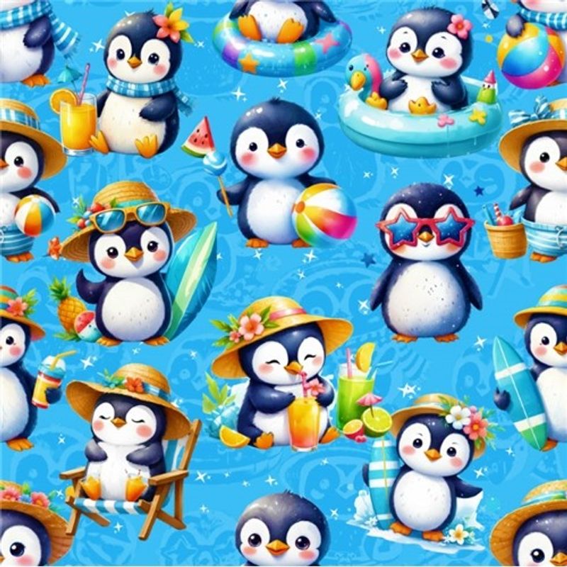 Summertime penguins