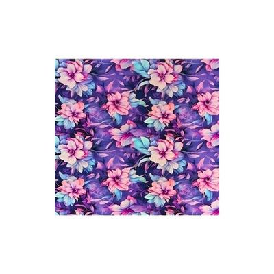 Pastell Blomster Lila