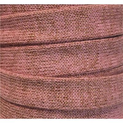 Rundstickade band till Hoddies - Gammelrosa Glow