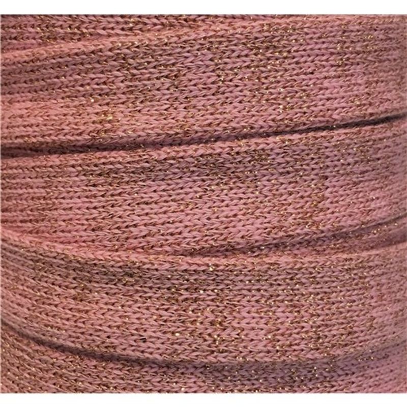 Rundstickade band till Hoddies - Gammelrosa Glow