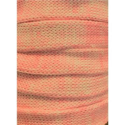Rundstickade band till Hoddies - Rosa Melerad