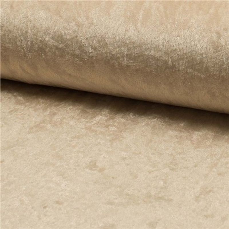 Krossad Plysch Beige 252