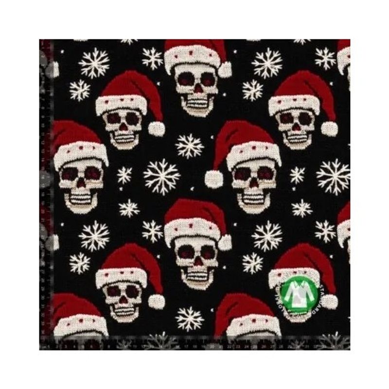 Stickade Jul Skulls