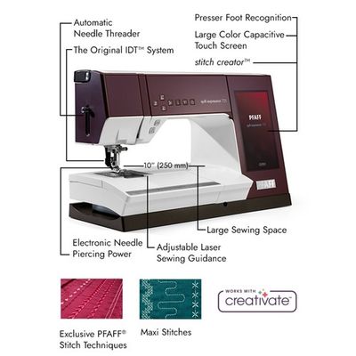 Quilt Expression 725 Symaskin